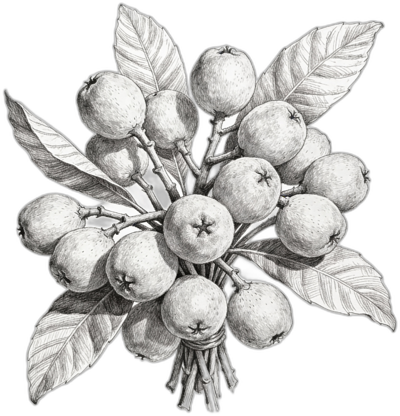 Loquats sketch